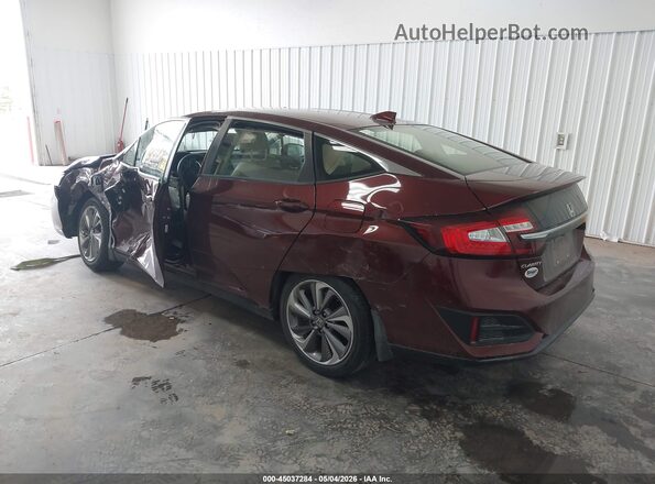 JHMZC5F10JC021439 2018 HONDA CLARITY Red Задня ліва чверть
