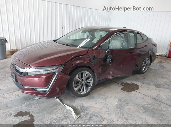 JHMZC5F10JC021439 2018 HONDA CLARITY Red Передня ліва чверть
