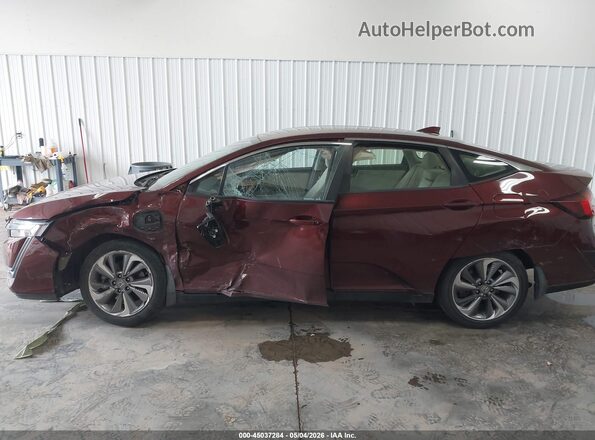 JHMZC5F10JC021439 2018 HONDA CLARITY Red Панорамний вид салону 360°