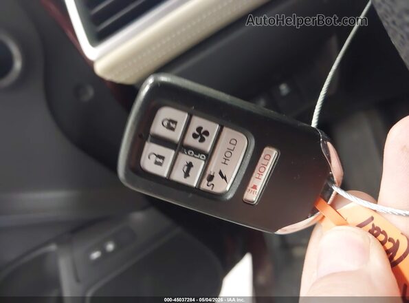 JHMZC5F10JC021439 2018 HONDA CLARITY Red Вид панелі приладів