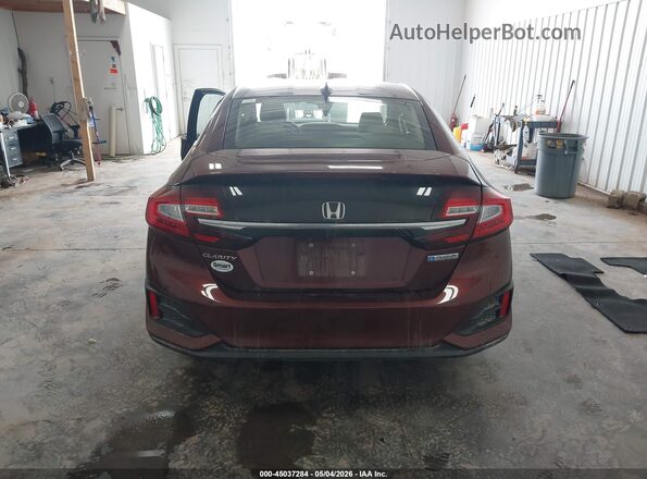 JHMZC5F10JC021439 2018 HONDA CLARITY Red 