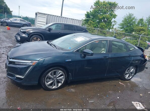 JHMZC5F12JC013682 2018 HONDA CLARITY PLUG-IN HYBRID Green 