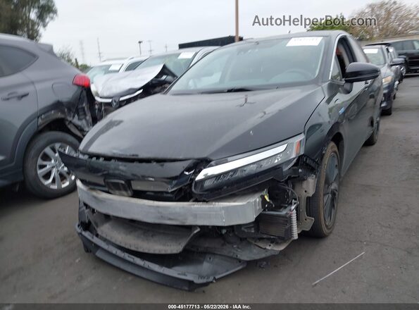 JHMZC5F13MC001139 2021 HONDA CLARITY Черный Вид задней части салона