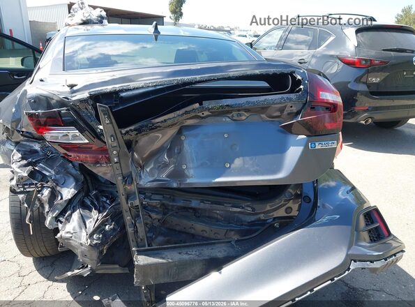 JHMZC5F14JC014476 2018 HONDA CLARITY Gray წინა ხედი