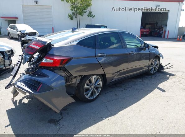 JHMZC5F14JC014476 2018 HONDA CLARITY Gray უკანა მარჯვენა