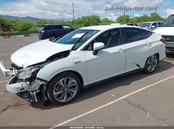 JHMZC5F17JC022930 2018 HONDA CLARITY White Передня ліва чверть