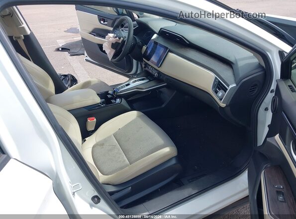JHMZC5F17JC022930 2018 HONDA CLARITY White Вид салону спереду