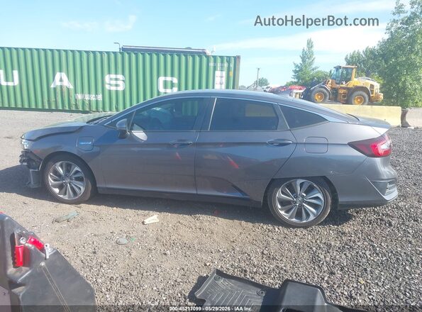 JHMZC5F31JC019247 2018 HONDA CLARITY Gray Սալոնի հետևի տեսք