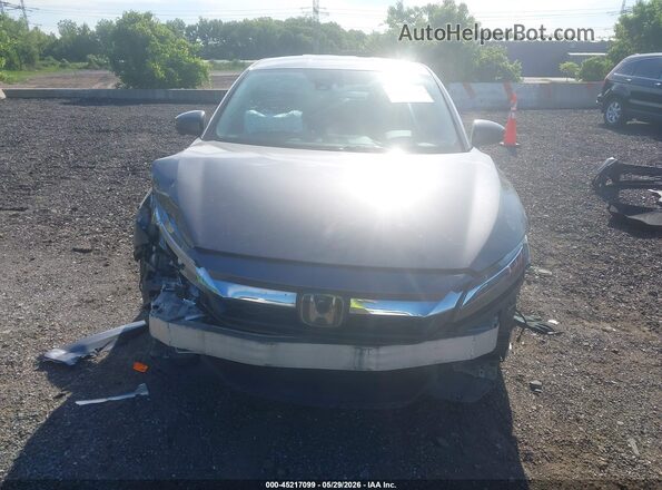JHMZC5F31JC019247 2018 HONDA CLARITY Gray Առջևի վահանակի տեսք