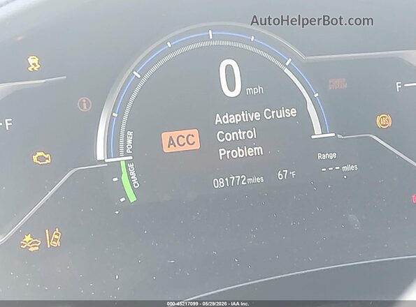 JHMZC5F31JC019247 2018 HONDA CLARITY Gray Հետևի նստատեղերի տեսք
