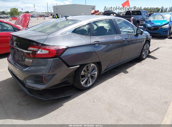 JHMZC5F34JC004516 2018 HONDA CLARITY PLUG-IN HYBRID Серый Задняя правая четверть