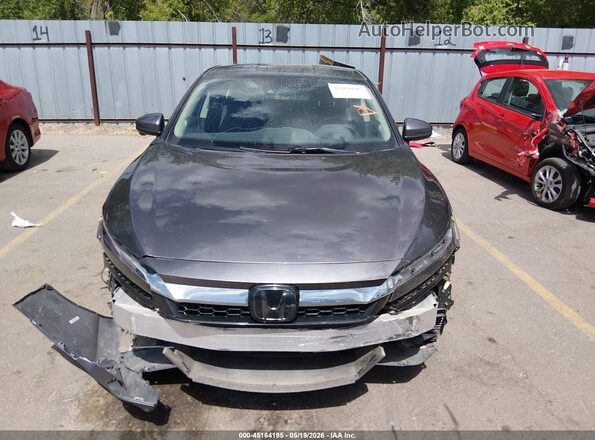 JHMZC5F34JC004516 2018 HONDA CLARITY PLUG-IN HYBRID Серый Вид задней части салона