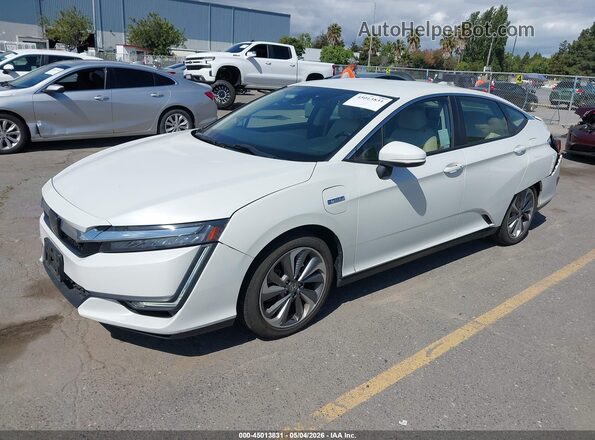 JHMZC5F34KC001732 2019 HONDA CLARITY Белый Передняя левая четверть