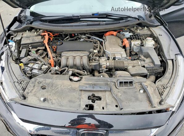 JHMZC5F34KC003755 2019 HONDA CLARITY Black Widok wnętrza z tyłu