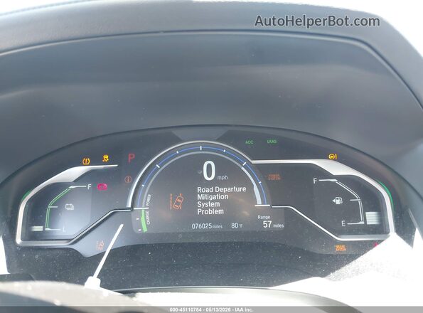 JHMZC5F35LC001188 2020 HONDA CLARITY Зеленый Вид задних сидений