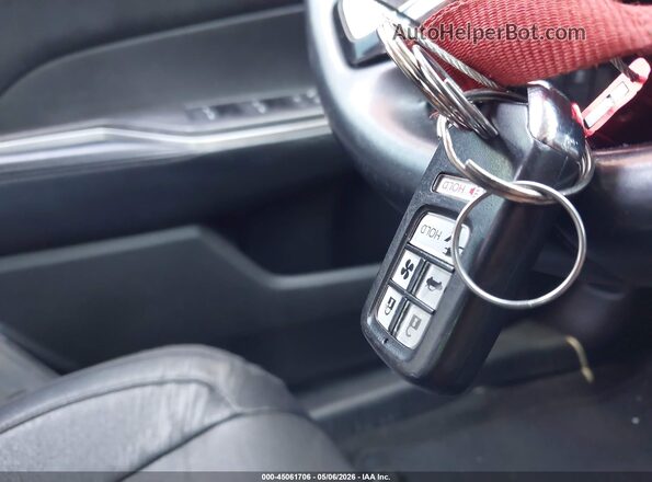 JHMZC5F37JC001271 2018 HONDA CLARITY Black Widok deski rozdzielczej