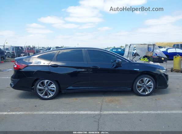 JHMZC5F37JC001271 2018 HONDA CLARITY Black Widok wnętrza z tyłu