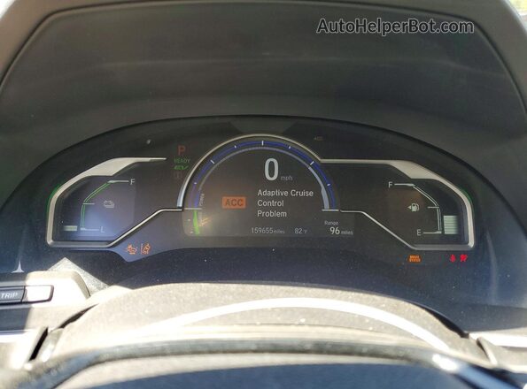 JHMZC5F37KC004415 2019 HONDA CLARITY Black Սարքավորումների վահանակի տեսք