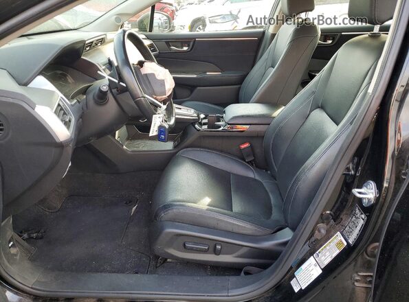 JHMZC5F38KC005041 2019 HONDA CLARITY Black Front interior view