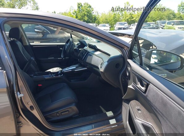 JHMZC5F39JC009646 2018 HONDA CLARITY Серый Вид салона спереди
