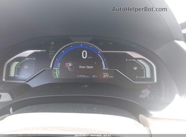 JHMZC5F39KC002276 2019 HONDA CLARITY PLUG-IN HYBRID Зеленый 