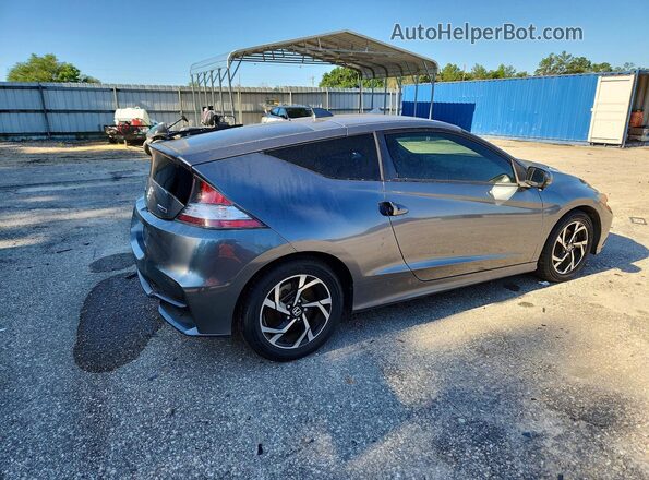 JHMZF1D60GS000765 2016 HONDA CR-Z Blue Հետևի աջ