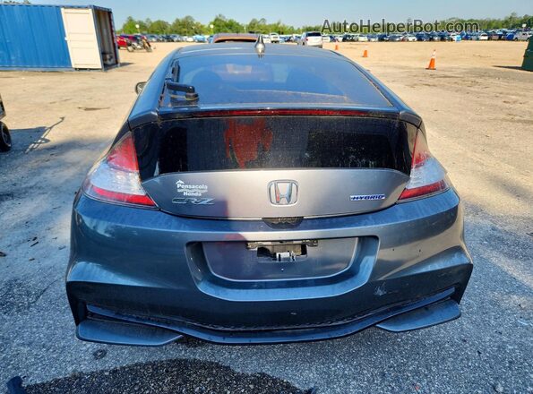 JHMZF1D60GS000765 2016 HONDA CR-Z Blue Հետևի տեսք