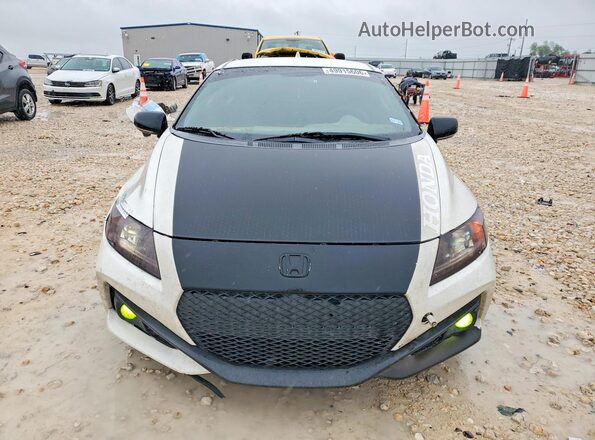 JHMZF1D65GS000034 2016 HONDA CR-Z White Front view
