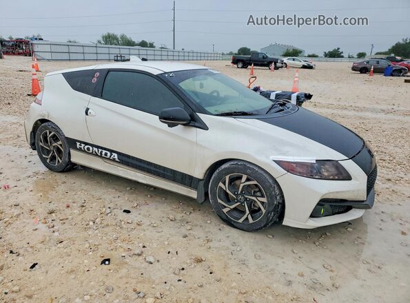 JHMZF1D65GS000034 2016 HONDA CR-Z White Front right