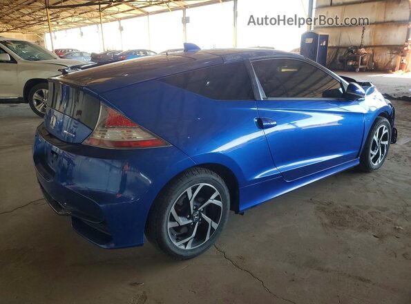 JHMZF1D67GS000553 2016 HONDA CR-Z Blue 