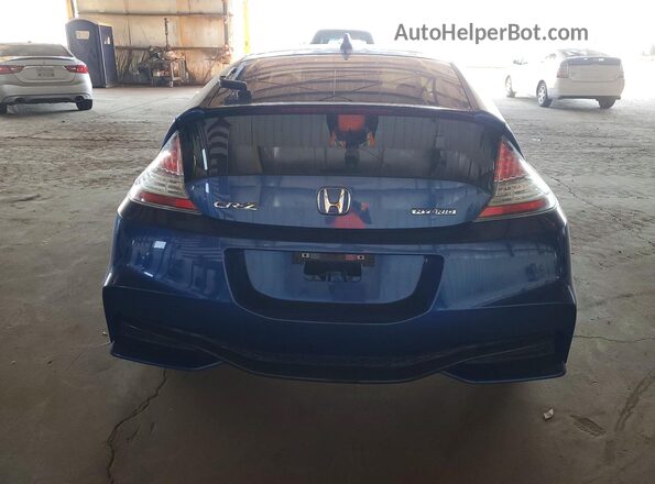 JHMZF1D67GS000553 2016 HONDA CR-Z Blue 