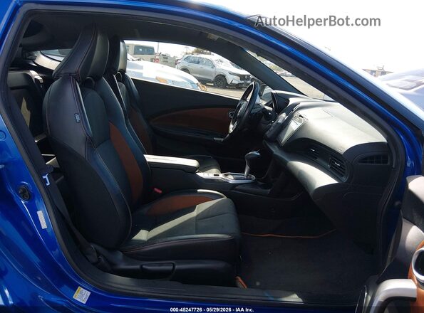 JHMZF1D67GS001315 2016 HONDA CR-Z Blue 
