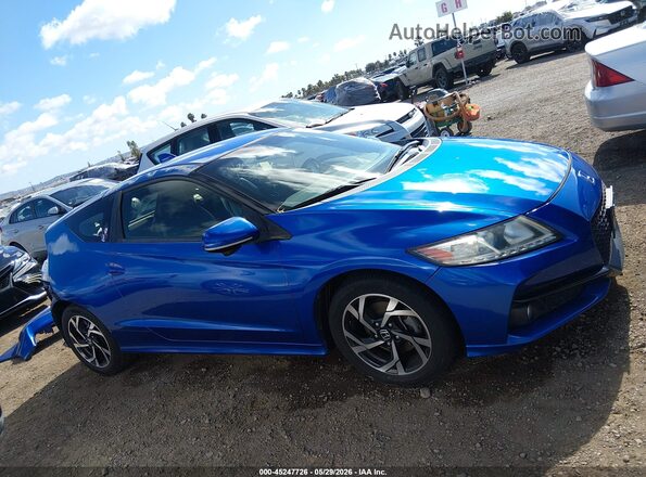 JHMZF1D67GS001315 2016 HONDA CR-Z Blue 