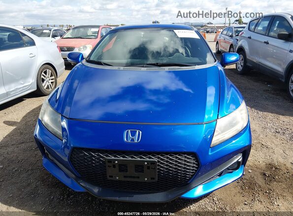 JHMZF1D67GS001315 2016 HONDA CR-Z Blue 