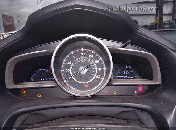 JM1BM1L7XG1319535 2016 MAZDA 3 Silver Vista de los asientos traseros