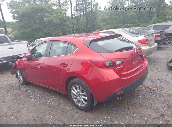 JM1BM1M79G1322232 2016 MAZDA 3 Red Панорамний вид салону 360°