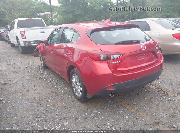 JM1BM1M79G1322232 2016 MAZDA 3 Red Задня ліва чверть