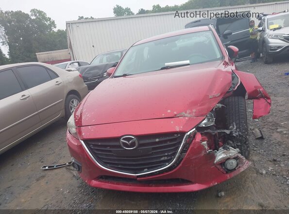 JM1BM1M79G1322232 2016 MAZDA 3 Red Вид щитка приладів