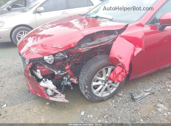 JM1BM1M79G1322232 2016 MAZDA 3 Red Вид спереду