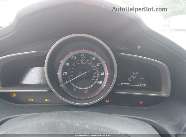 JM1BM1M79G1322232 2016 MAZDA 3 Red Вид задніх сидінь