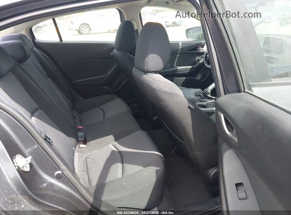 JM1BM1T7XG1282406 2016 MAZDA 3 Gray Vista de la etiqueta del VIN