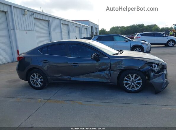 JM1BM1U73G1308617 2016 MAZDA 3 Gray Widok wnętrza z tyłu
