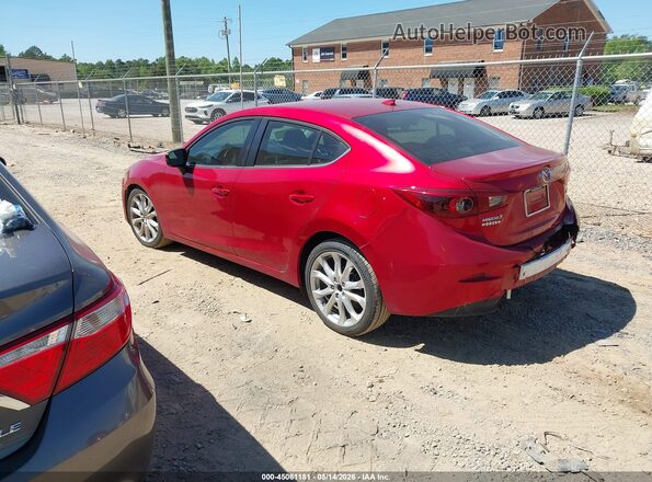 JM1BM1X36G1298349 2016 MAZDA 3 Red Trasero izquierdo
