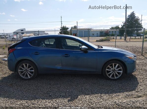 JM1BN1L77H1128640 2017 MAZDA 3 Blue Панорамний вид салону 360°
