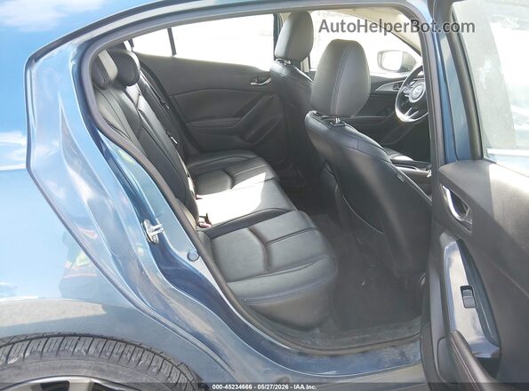 JM1BN1L77H1128640 2017 MAZDA 3 Blue Вид наклейки з VIN-кодом