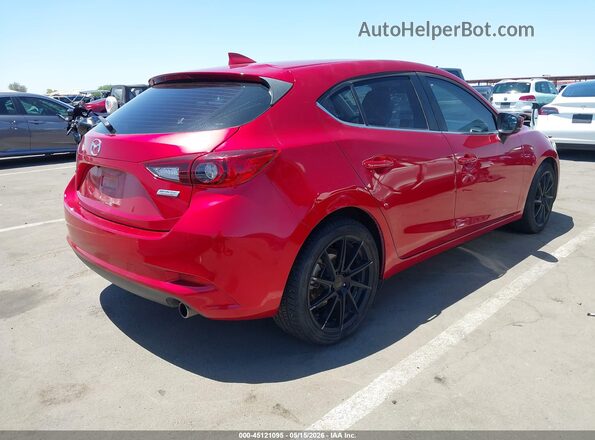 JM1BN1M32H1122711 2017 MAZDA 3 Red Задня права чверть