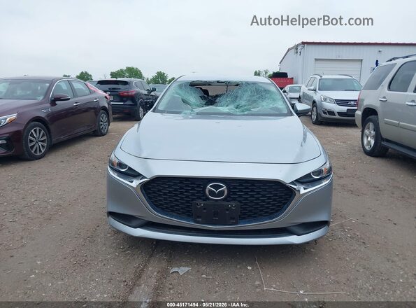 JM1BPAA72M1334309 2021 MAZDA 3 Silver Սարքավորումների վահանակի տեսք