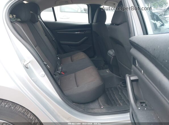 JM1BPAA72M1334309 2021 MAZDA 3 Silver VIN կոդի պիտակի տեսք