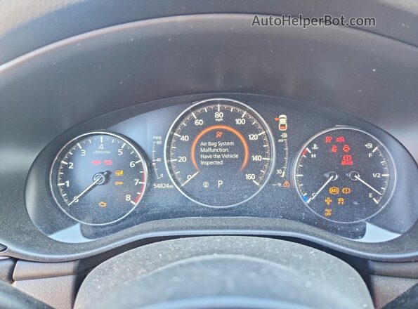 JM1BPAAL1M1345427 2021 MAZDA 3 Синий Вид щитка приборов