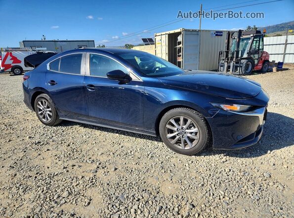 JM1BPAAL1M1345427 2021 MAZDA 3 Синий Передняя правая четверть